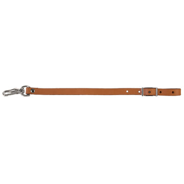 1/2 In X 18 Hilason Horse Leather Back Cinch Connector Strap W/ Snap